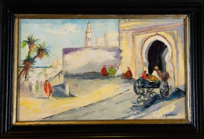 Michèle GOURLOO (born 1947)
Tangier Gate,...