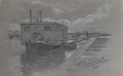 Alexandre-François BONNARDEL (1867-1930)
Bathboat...