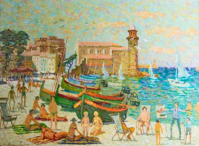 Pierre BOUDET (1915-2011)
Collioure. The...