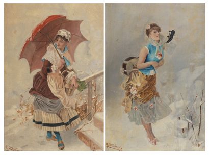Antoine MICHAUD (1809-1880)
Allegory of the...
