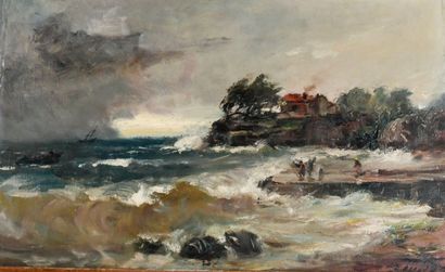 Louis BEYSSON (1856-1912)
Bord de mer par...