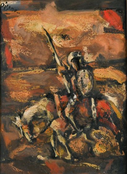 Eduardo PISANO (1912-1986)
Don Quixote
Oil...