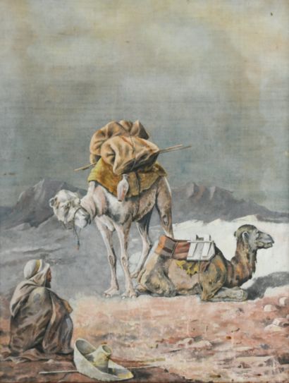 Albert KULL (1855-1921)
Bedouins and their...