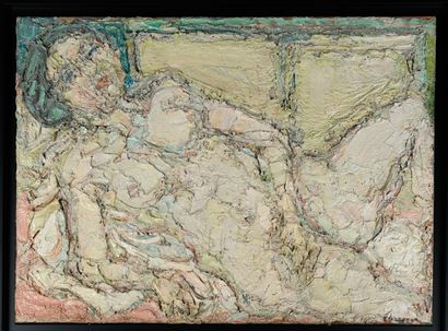 André COTTAVOZ (1922-2012)
Reclining Nude,...