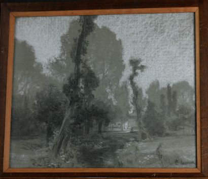 Charles LACOUR (1862-1941)
Paysage à Bény...