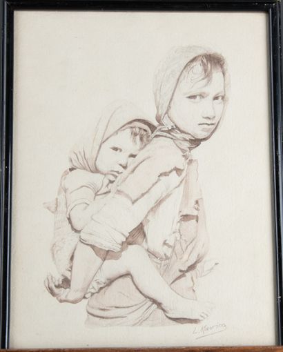 L. MAURICE (Orientalist school of the mid-20th...