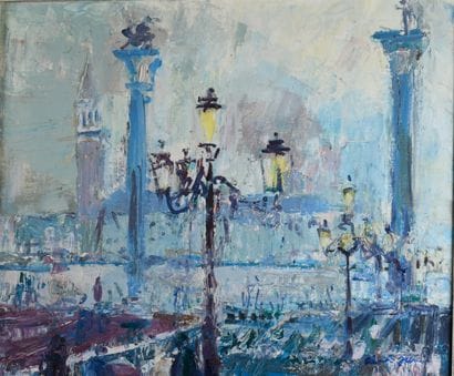 Marcel SAINT-JEAN (1914-1994)
Venise, la...