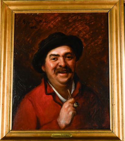 Frédéric ASTRUC (19th-20th century)
The Happy...