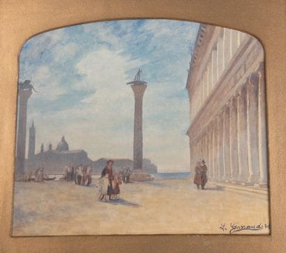 Léon GARRAUD (1877-1961)
Venise, perspective...