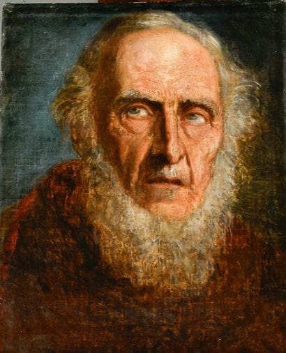 French school of the 19th century
Study of...