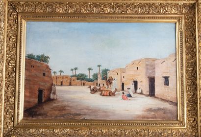 M. GUILLOT (19th-20th century)
A square in...