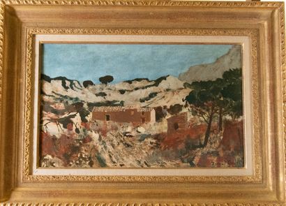 Roland OUDOT (1897-1981)
The cottage on Mont...