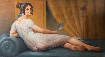 M. L'HERMITTE (19th-20th century)
Courtesan...