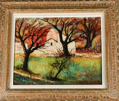 Bruno-Émile LAURENT (né en 1928)
Paysage...
