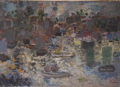 Jean FUSARO (b. 1925)
Porto, 1960
Oil on...