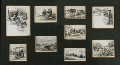 Eugène VEDER (1876-1936)
Picturesque Paris...
