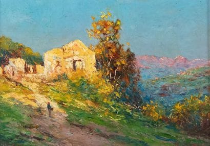 Adelin Charles MOREL DE TANGUY (1857-1930)
Ruines...
