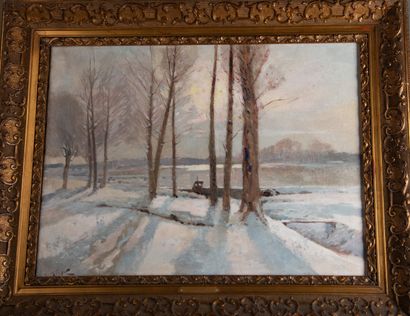 Joseph MILLON (1861-1930) 
Paysage de la...