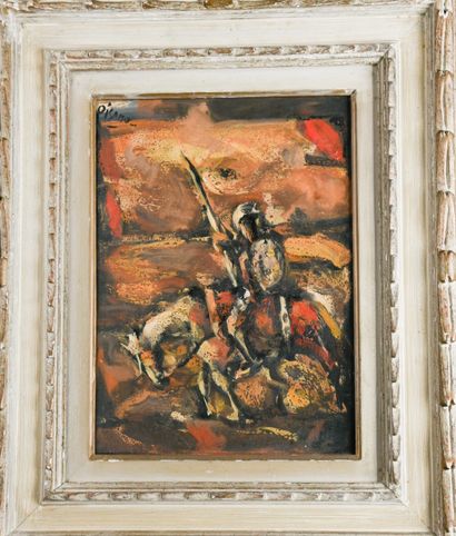 Eduardo PISANO (1912-1986)
Don Quixote
Oil...