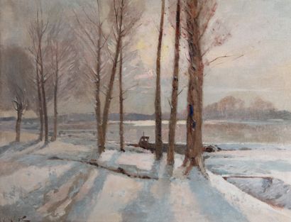 Joseph MILLON (1861-1930) 
Paysage de la...