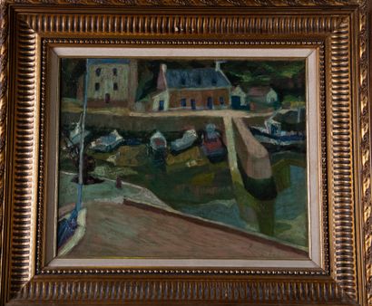 Jean PESCE (born 1926)
Le Bono (Morbihan)
Oil...