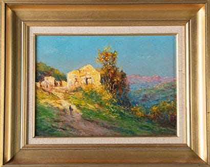 Adelin Charles MOREL DE TANGUY (1857-1930)
Ruines...