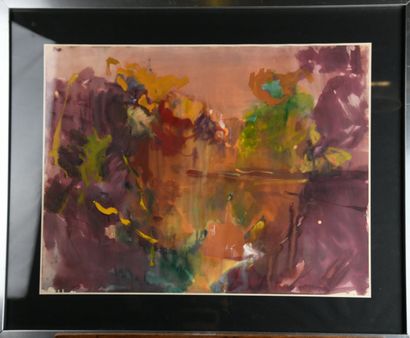Pierre MONTHEILLET (1923-2011)
Untitled
Watercolor...