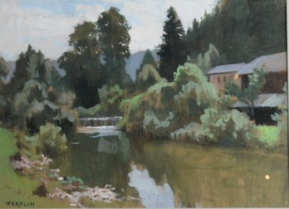 Émile WEGELIN (1875-1962)
Pont-de-la-Chaux...