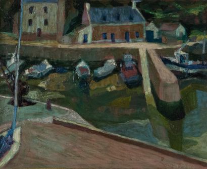 Jean PESCE (born 1926)
Le Bono (Morbihan)
Oil...
