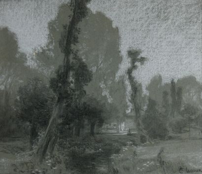 Charles LACOUR (1862-1941)
Paysage à Bény...