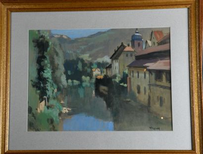 Émile WEGELIN (1875-1962)
Pont-de-la-Chaux...