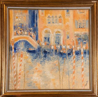 Jeanine COMBE (born 1938)
Venice, the little...