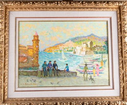 Pierre BOUDET (1915-2011)
Collioure. Le Fort...