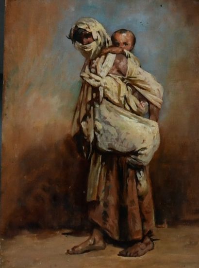 Louis GUY (1824-1888)
Young Oriental Woman...