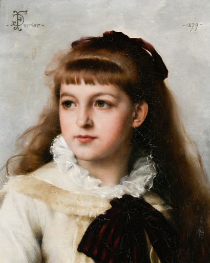 Gabriel FERRIER (1847-1914)
Portrait of a...