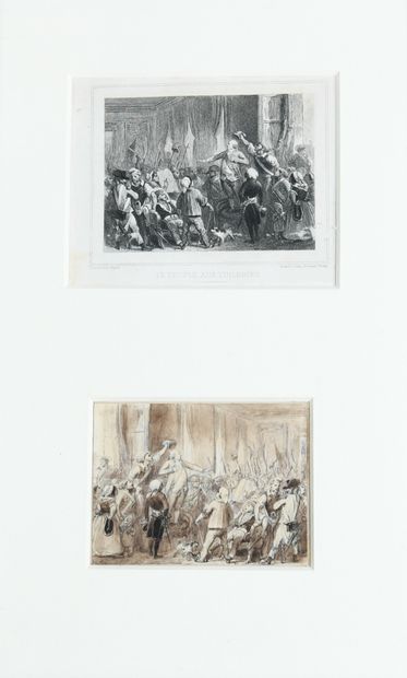 Auguste RAFFET (1804-1860)
The People at...