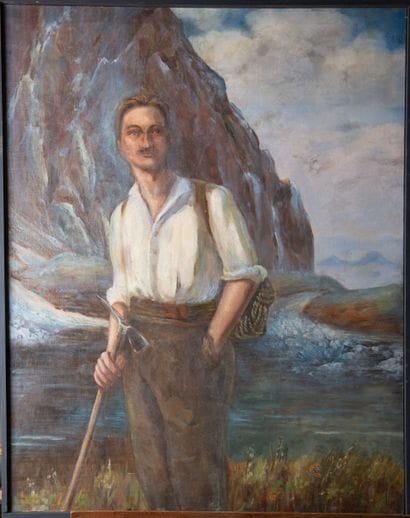 École française des années 1930
L’alpiniste
Huile...