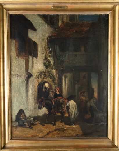 Félix HAFFNER (1818-1875)
Lively scene in...