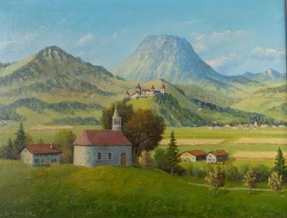 Eugène DEVAUD de MADELIN (1906-1992)
Chapelle...