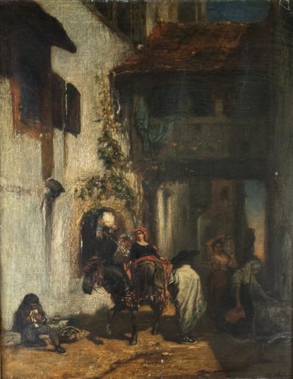 Félix HAFFNER (1818-1875)
Lively scene in...