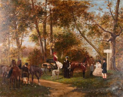 Émile BRISSET (1844-1904)
Conversation between...