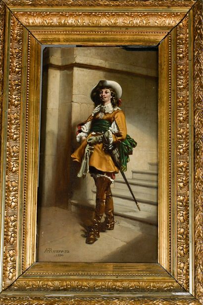 A.RUEFF (XIXème-XXème siècle)
Mousquetaire,...