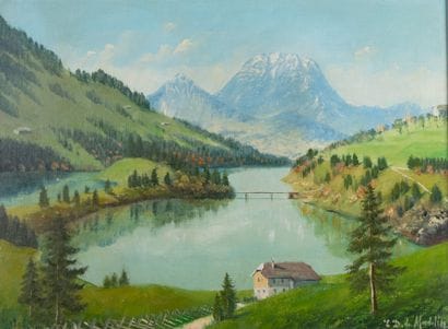 Eugène DEVAUD de MADELIN (1906-1992)
Lac...