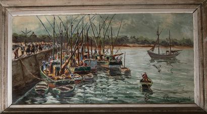 Virgilio CARMIGNANI (1909-1992)
Tuna boats...