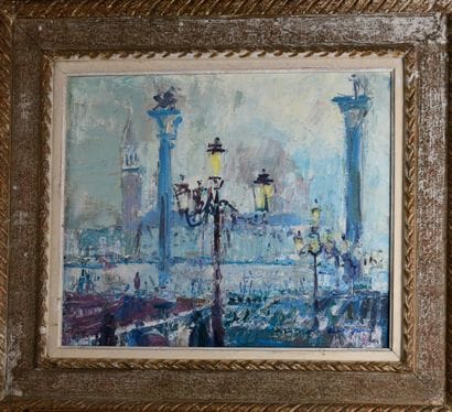 Marcel SAINT-JEAN (1914-1994)
Venise, la...