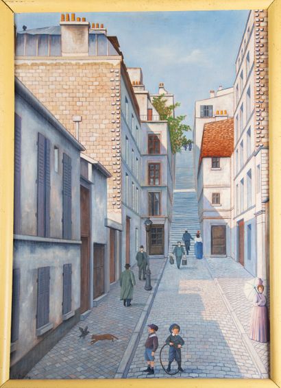 N. DARCY (Naïve school of the 1950s/1960s)
Paris,...