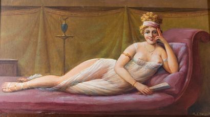M. L'HERMITTE (19th-20th century)
Courtesan...
