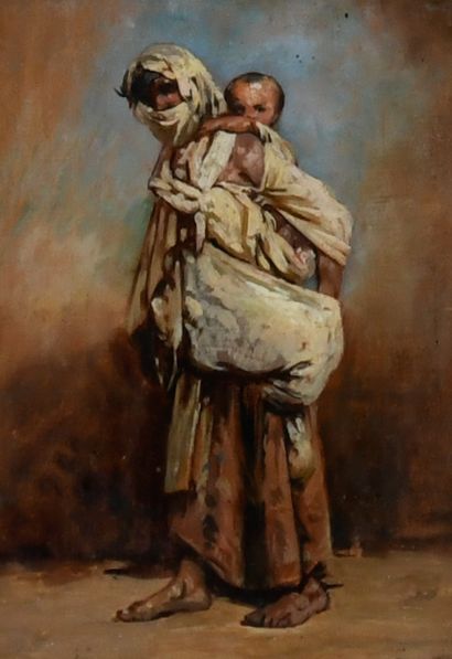 Louis GUY (1824-1888)
Young Oriental Woman...