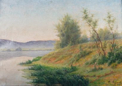 Claudius PEYRACHE (1860-1940)
Effet du matin,...