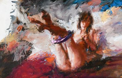 Manuel LÉONARDI (Born 1961)
Marine, 2015
Oil...
